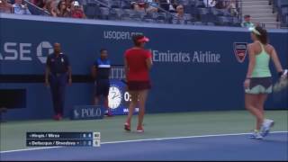 Sania Mirzas strong forehand and Best Shots [upl. by Eioj312]