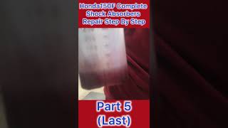 HONDA CB 150F Complete Shock Absorber Repair khanhondacentre motorcycle viralreels repair [upl. by Devin]