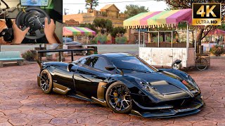 PAGANI HUAYRA BC FORZA EDITION 2016  Forza Horizon 5  Thrustmaster TX RW Wheel Gameplay [upl. by Palma243]