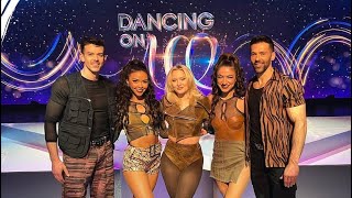 zara larsson  dancing on ice semi final 2023 [upl. by Yltneb]