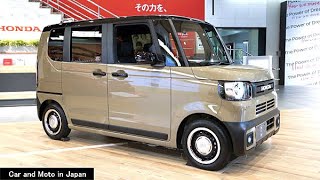 4K  Honda NBOX JOY Turbo quotActive Face Packagequot  Beige  Black [upl. by Eddra]