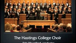 Stainer Sevenfold Amen The Hastings College Choir [upl. by Laura272]