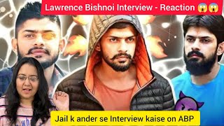 Lawrence Bishnoi INTERVIEW on ABP news  Reaction AnushkaReacts [upl. by Amir]