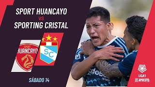 Sport Huancayo 12 Sporting Cristal resumen mejores jugadas y goles  Torneo Clausura 2024 [upl. by Htebazile]