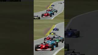 Schumacher’s Double Overtake at Brazil GP – F1 2000 [upl. by Blain]