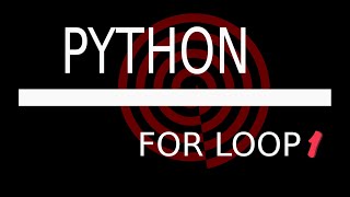 Python For Loop Part 1 [upl. by Darbee]