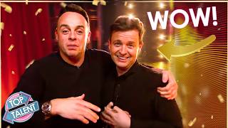 Ant amp Decs BEST Golden Buzzers on BGT❗⭐ [upl. by Yrtnej]