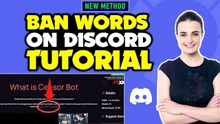 How To Ban Words on Discord 2024  Full Guide [upl. by Fitzsimmons]