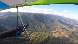 Tim Eungella Hang Glider Flight Part 1 [upl. by Yrohcaz87]