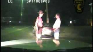 Highly Intoxicated OVI suspect fails sobriety tests [upl. by Jary]