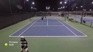 35 div  Nissan Titans vs Hit It Harder 04182024  Guam tennis [upl. by Nileek]