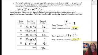 8 4 Measures of Dispersion [upl. by Killam]