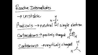 Reactive Intermediates [upl. by Wayland459]