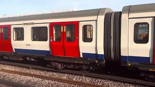 Circle Line train departing Eastbound from GoldHawk Road [upl. by Sayce54]