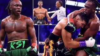 KSI in talks over Tommy Fury rematch after controversial ending to last boxing clash [upl. by Ojibbob]