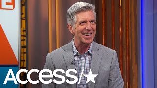 Tom Bergeron Says The Accelerated DWTS Athletes Season Is Like A Bloodbath  Access [upl. by Adalai]