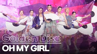 OH MY GIRL Performance at Golden Disc 2021🥰 [upl. by Tnemelc]