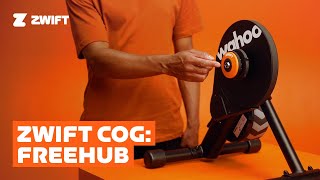 Zwift Cog With MultiTrainer Freehub Set Up [upl. by Illona]