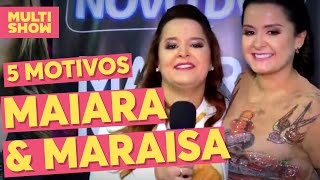 Maiara amp Maraisa  5 Motivos para votar  Prêmio Multishow 2016  Multishow [upl. by Hanala]