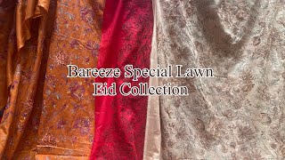 Bareeze Pure Lawn Embroidered Dresses with Cutwork Bamberg Chiffon Duppata firdousrabicentre [upl. by Paapanen]