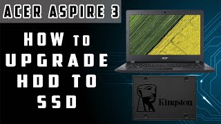 How to upgrade HDD to SSD Acer Aspire 3 A31131 [upl. by Accissej]