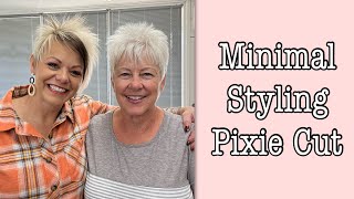 Effortless Pixie Haircut for Stylish Women Over 60 [upl. by Mima]