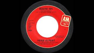 1982 Herb Alpert  Route 101 mono radio promo 45 [upl. by Billat101]