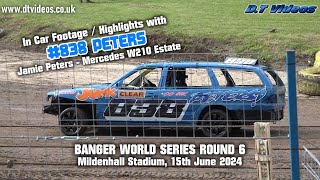 Peters 838  Mildenhall BWS 2024  Banger Racing  Highlights [upl. by Myrwyn474]