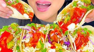 ASMR Fish Tacos Eating Show ASMR Phan [upl. by Alimak]