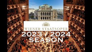 Wiener Staatsoper 20232024 Saison  Vienna State Opera 20232024 Season [upl. by Orteip]