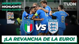 Highlights  Italia vs Inglaterra  UEFA Nations League 2022  TUDN [upl. by Eibbed]