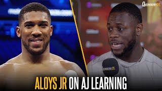 quotIve learned A LOT from Anthony Joshuaquot Aloys Junior hails AJ influence amp jibes at Tommy Fletcher [upl. by Nahsar]