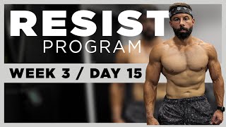 RESIST Dumbbell Training Plan  DAY 15 LOWER BODY WORKOUT [upl. by Thebault351]