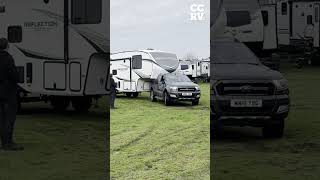 Ford Wildtrak Tows UK 5th Wheel with Ease  Ranger Pulling Grand Design Reflection from CCRV [upl. by Baldwin]