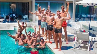 MET 16 MAN DUBBELE VILLA GEBOEKT OP ZAKYNTHOS [upl. by Coffin341]