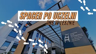 Spacer po Uczelni  ANS w Lesznie [upl. by Yldarb307]