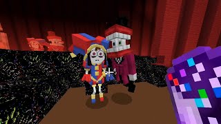 Pibby Glitch EVERY The Amazing Digital Circus ADDON in MINECRAFT PE [upl. by Goldin]