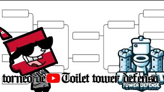 TORNEO DE YOUTUBE DE TOILET TOWER DEFENSA solo 8 plasas [upl. by Wendelin81]