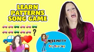 Learn Patterns Song Game for Children  Learn Patterns Recognize Patterns with Patty Shukla [upl. by Higinbotham425]