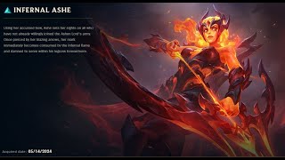 INFERNAL ASHE SKIN SPOTLIGHT WHITE CHROMANEW ITEMS05182024 [upl. by Eidissac]