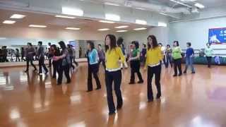 Quarter After One Line Dance Dance amp Walk Through [upl. by Aikemehs]