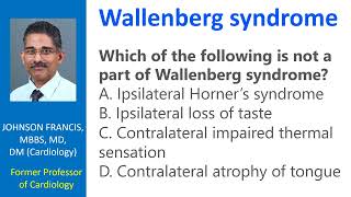 Wallenberg syndrome [upl. by Micheil]