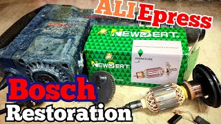 Repair a Bosch GSH 11 E Hammer with an after market motor from ALIExpress [upl. by Leffen]