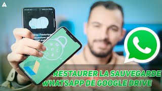 Comment Restaurer la Sauvegarde WhatsApp de Google Drive vers iPhone [upl. by Kinnard885]