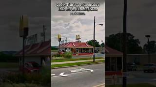 Evolution of an Abandoned McDonalds in Birmingham Alabama shorts [upl. by Kinelski]