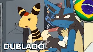 Ampharos amp Lucario  Dublado [upl. by Anuahsal]