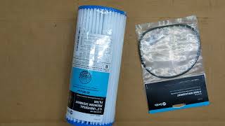 Sediment filter amp replacement oring gasket for AO Smith whole house water filter system Amazon [upl. by Macmahon]