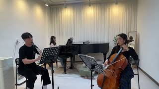 Ensemble Hemiola  JBrahms Clarinet Trio in A minor Op 114 I Allegro [upl. by Phillip]