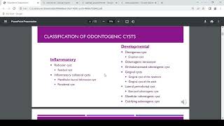 Oral pathology 2 lec 1 odontogenic cysts and tumors part 1Dr Alaa omar [upl. by Erena101]