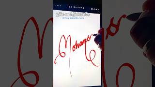 How to learn great handwriting signature [upl. by Inilahs146]